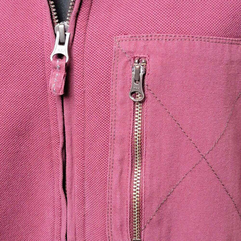 Ascend Base Camp Approved Men's Large Jacket Full Zip Red Pocket Outdoor Hiking - Picture 4 of 10